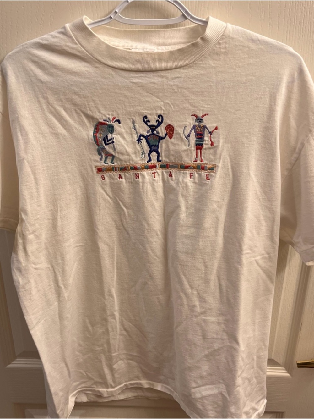 Delta Santa Fe white Short-Sleeve Cotton Tee